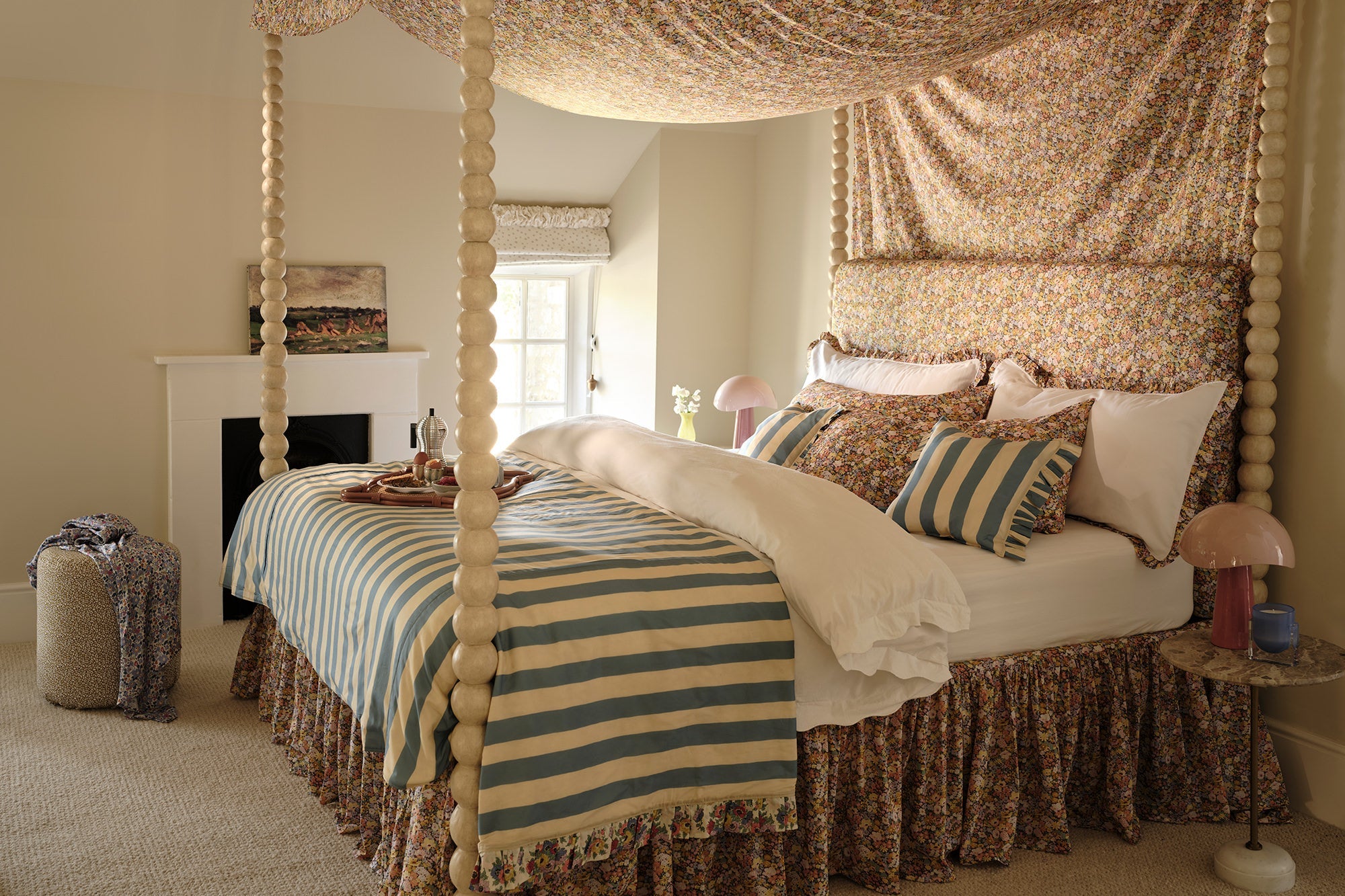 Coco & Wolf Bedskirts & Valance's made with Liberty Fabric