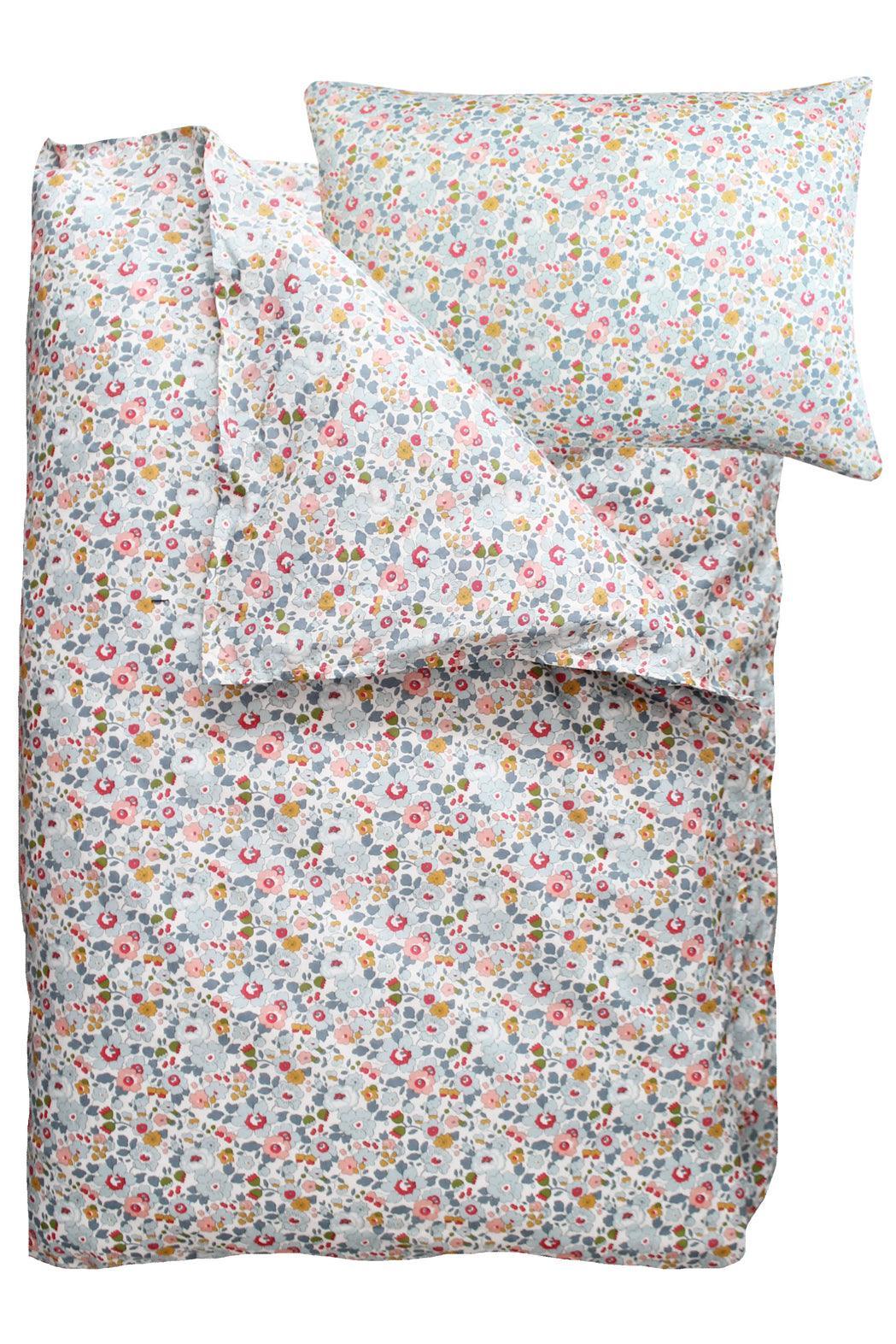 Cotton cot bed duvet cover on sale