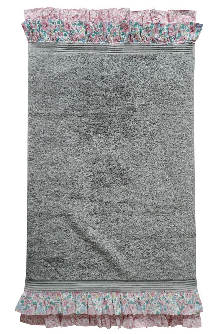 Ruffle Edge Towel made with Liberty Fabric BETSY & MITSI VALERIA