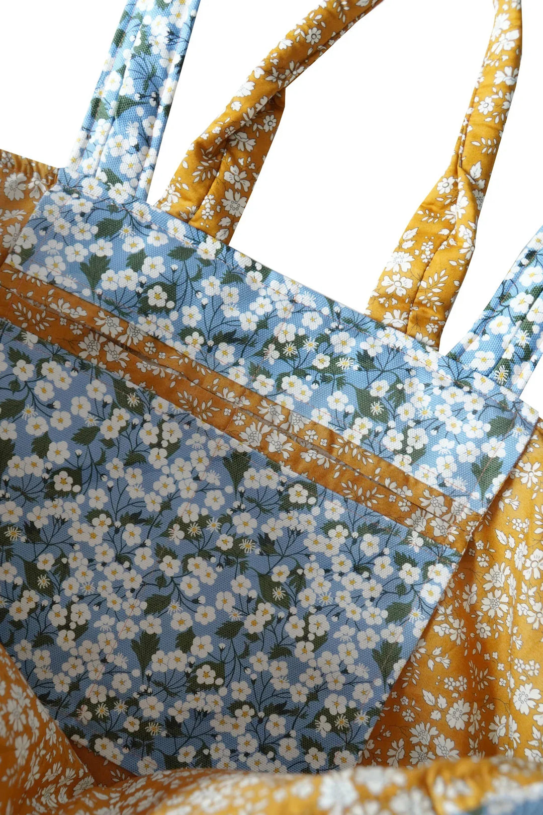 Large Canvas Tote Bag made with Liberty Fabric MITSI & CAPEL