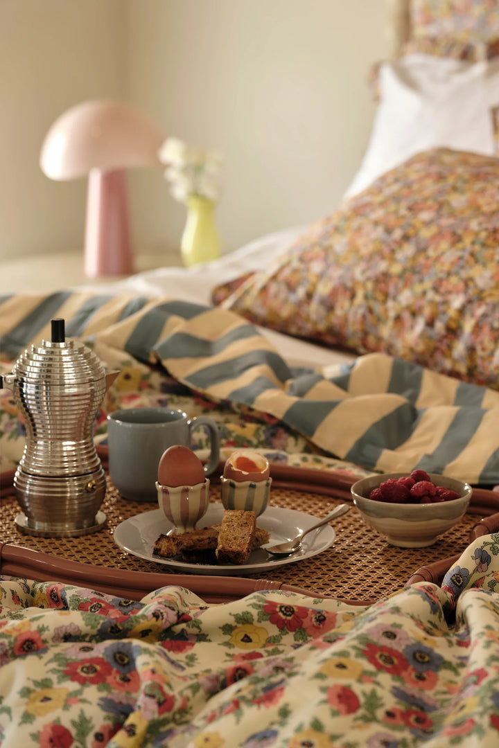 Duvet Set made with Liberty Fabric VACATION STRIPE