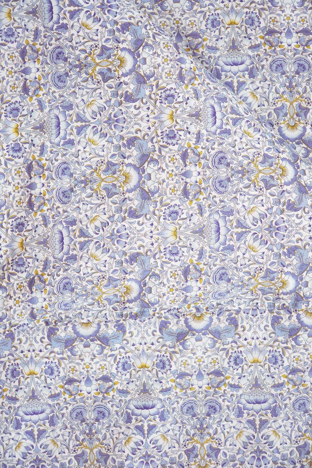 Duvet Set made with Liberty Fabric LODDEN CHINA BLUE