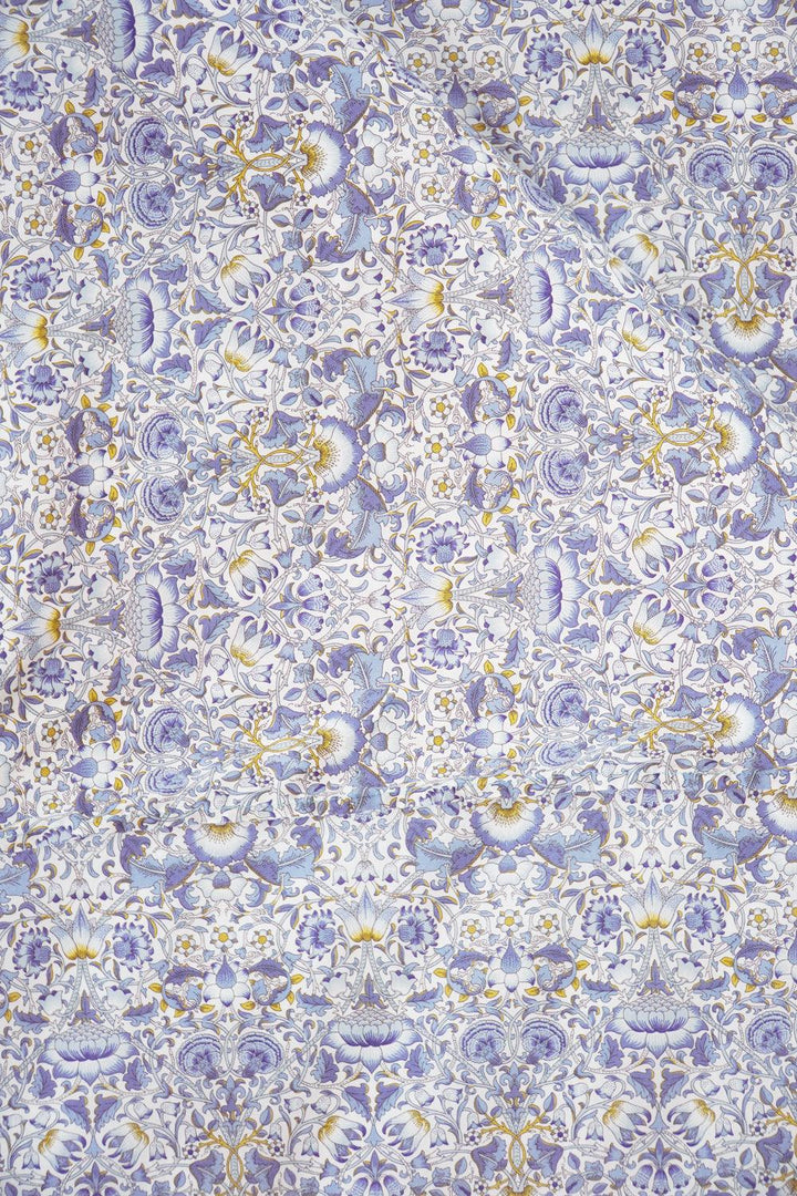 Duvet Set made with Liberty Fabric LODDEN CHINA BLUE