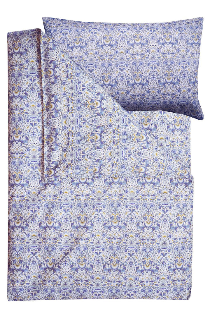 Duvet Set made with Liberty Fabric LODDEN CHINA BLUE