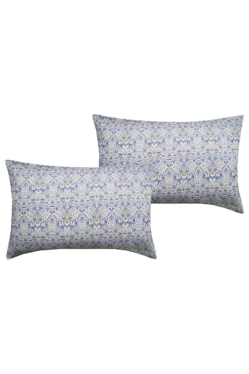 Duvet Set made with Liberty Fabric LODDEN CHINA BLUE