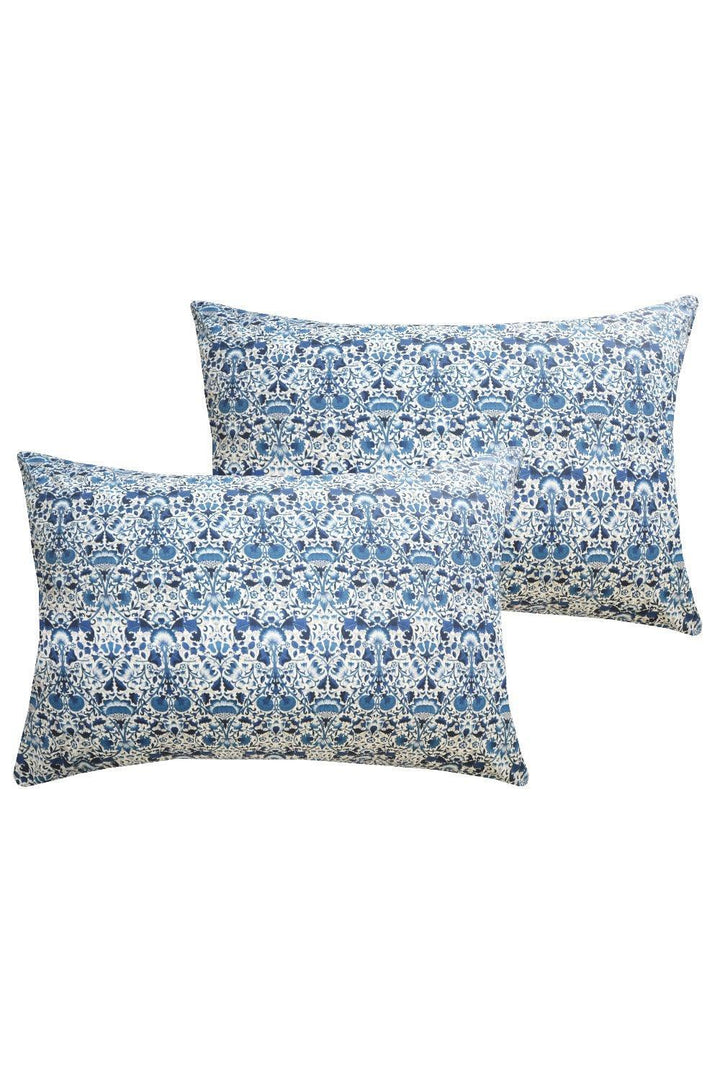 Pillowcase made with Liberty Fabric LODDEN - Coco & Wolf