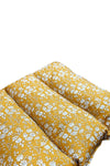 Rectangle Pet Bed made with Liberty Fabric CAPEL MUSTARD - Coco & Wolf