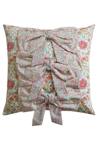 3 Bow Cushion made with Liberty Fabric CHRISTELLE & BETSY ANN