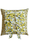 3 Bow Cushion made with Liberty Fabric SAMBOURNE & CARLINE ROSE