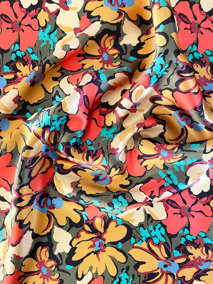 Liberty Fabric Belgravia Silk Satin ALISON LEWIS