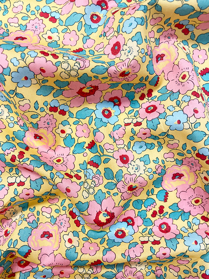 EXCLUSIVE Liberty Fabric Tana Lawn® Cotton BETSY SUNFLOWER