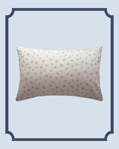 Bridgerton Pillowcase made with Liberty Fabric POSY CORSAGE YELLOW