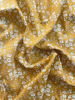 Ultimate Bedding Set made with Liberty Fabric CAPEL MUSTARD