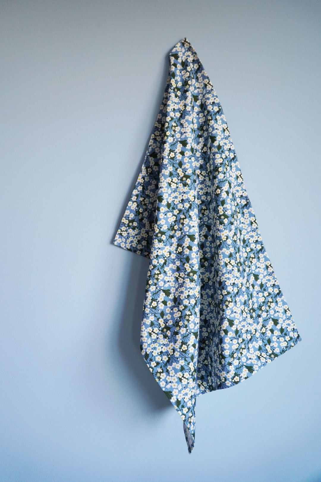 Tea Towel made with Liberty Fabric MITSI