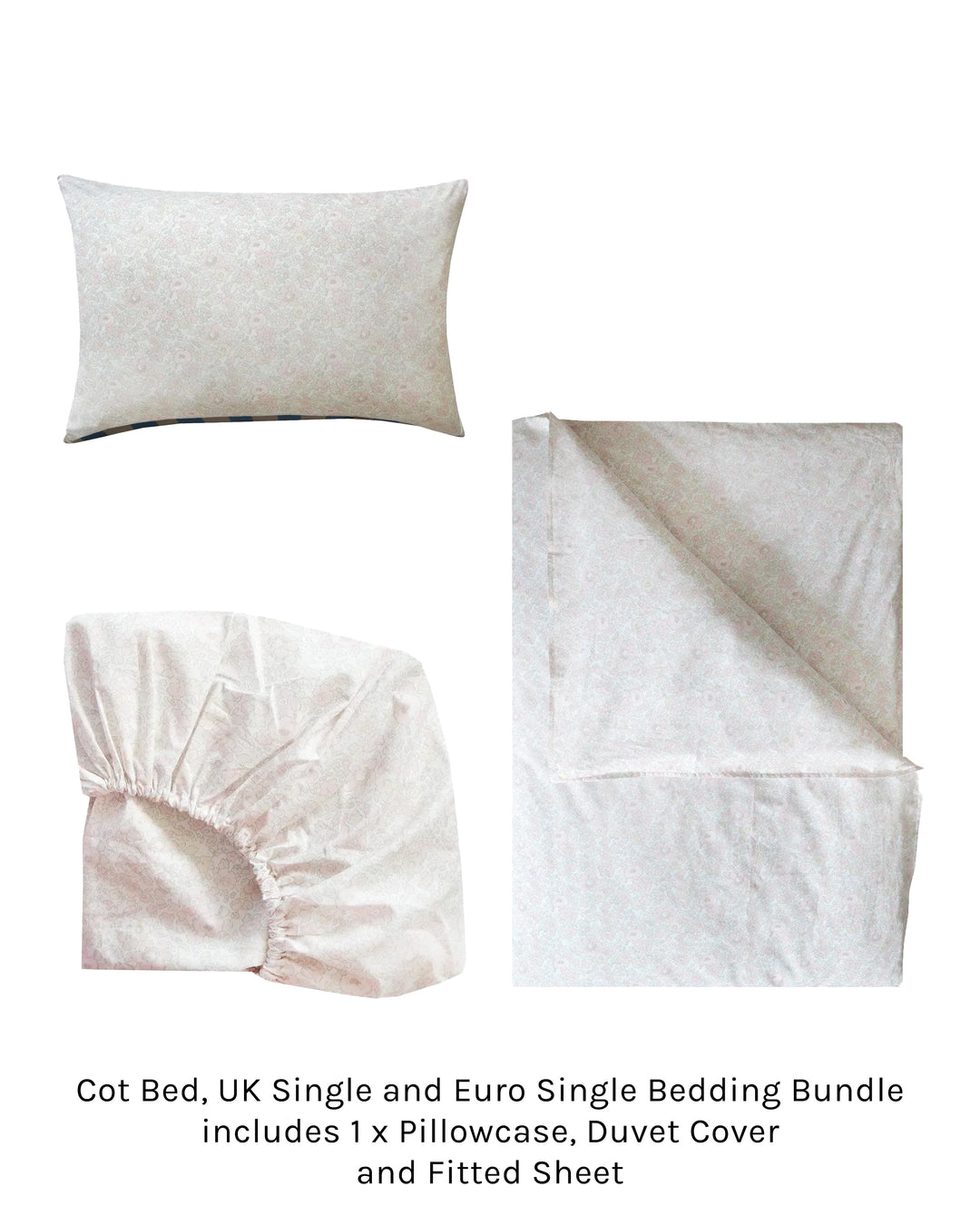 Duvet Set made with cotton Liberty Fabric BETSY LACE