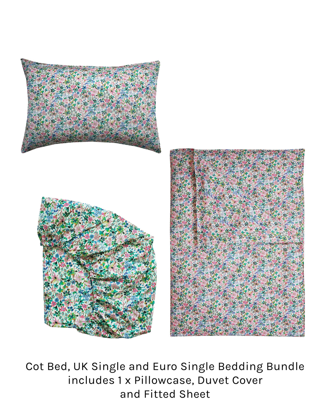 Duvet Set made with Liberty Fabric DREAMS OF SUMMER