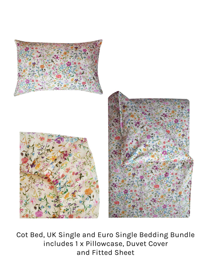 Duvet Set made with Liberty Fabric LINEN GARDEN