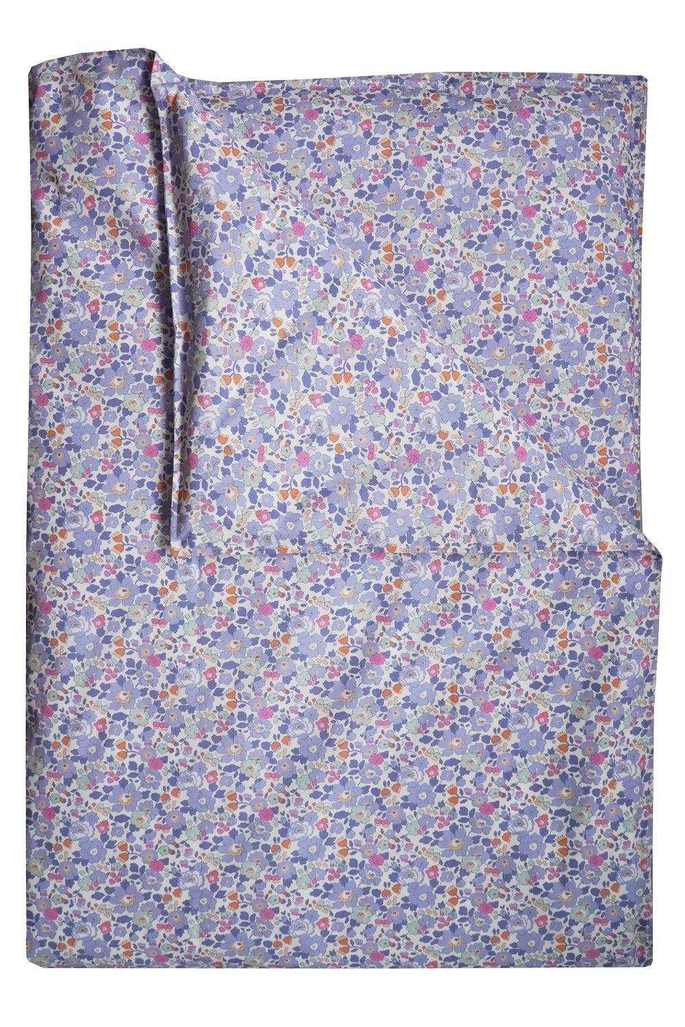 Bedding made with Liberty Fabric BETSY LAVENDER BLUE