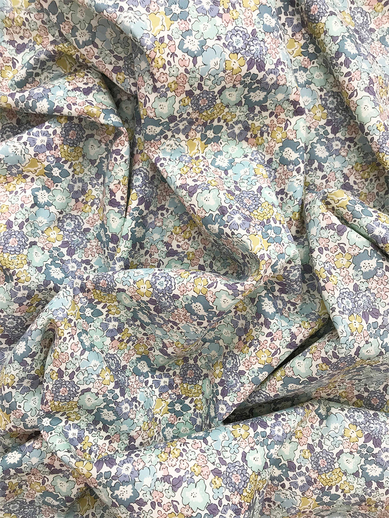 Liberty Fabric Tana Lawn® Cotton MICHELLE SEA GREEN