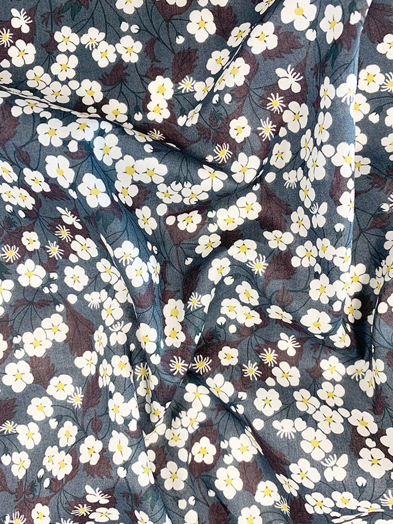 Liberty Fabric Tana Lawn® Cotton MITSI CHARCOAL