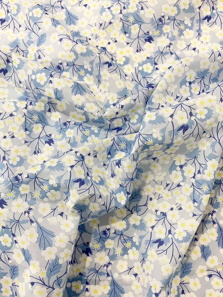 Liberty Fabric Tana Lawn® Cotton MITSI SKY BLUE