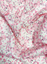 Liberty Fabric Tana Lawn® Cotton MITSI VALERIA PINK