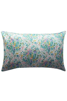 Bridgerton Pillowcase made with Liberty Fabric BOUQUET PARADE GREEN