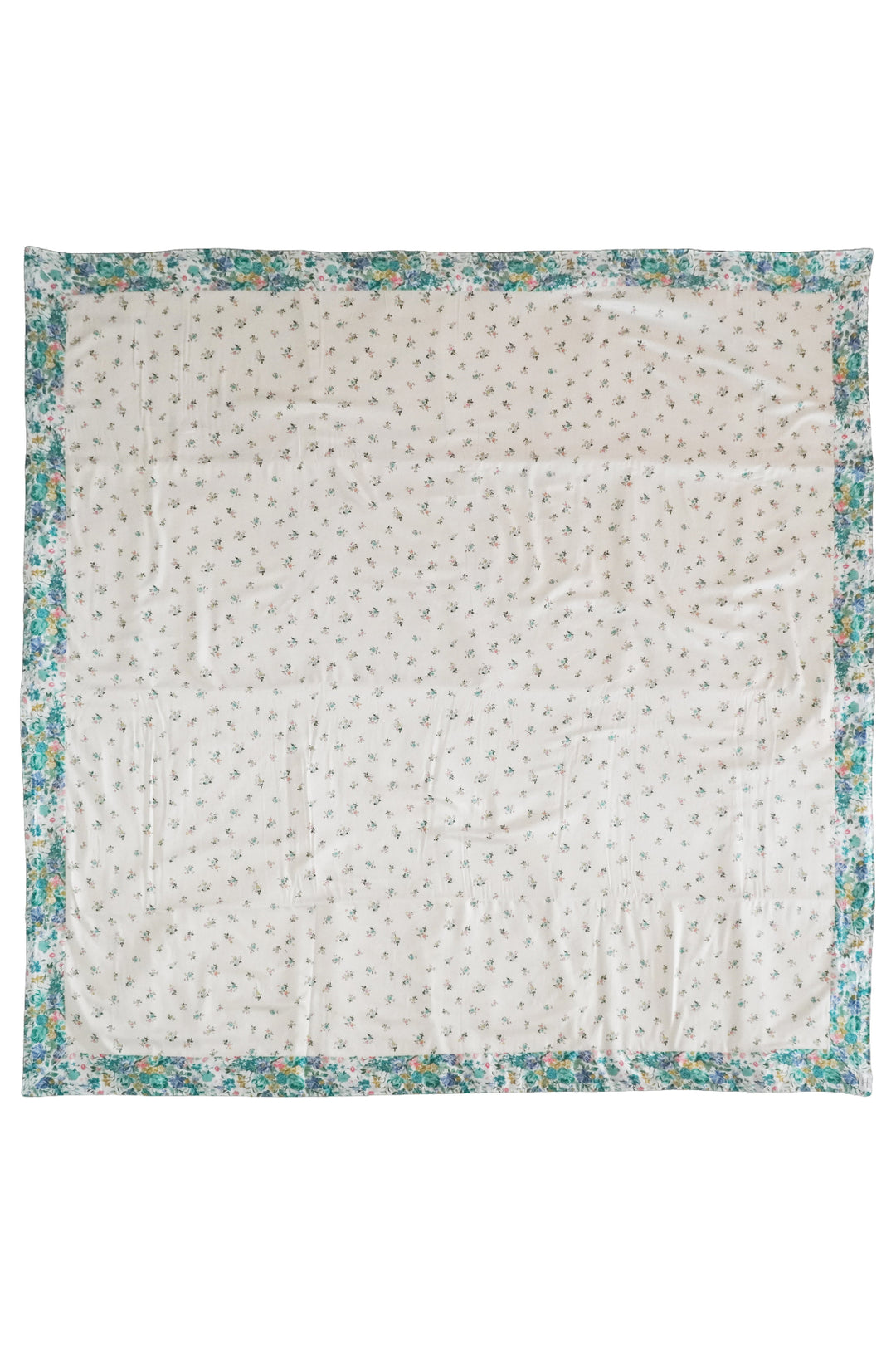 Bridgerton Picnic Blanket made with Liberty Fabric POSY CORSAGE & BOUQUET PARADE