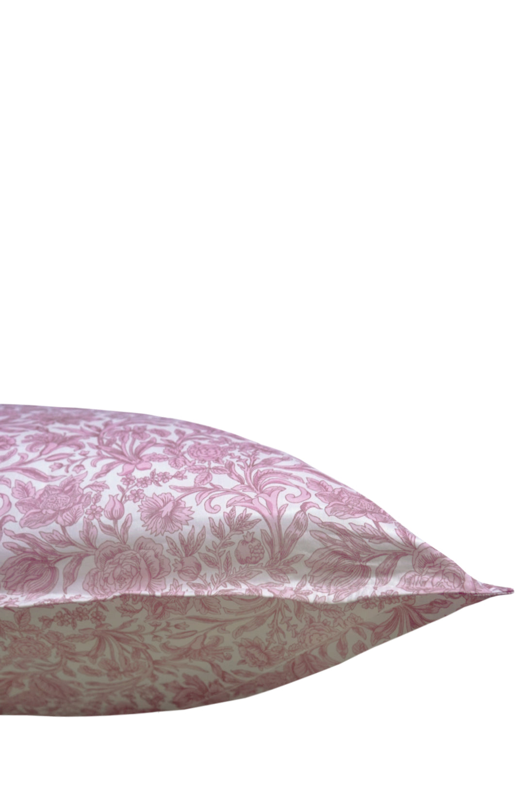 Pillowcase made with Liberty Fabric SAMBOURNE PINK