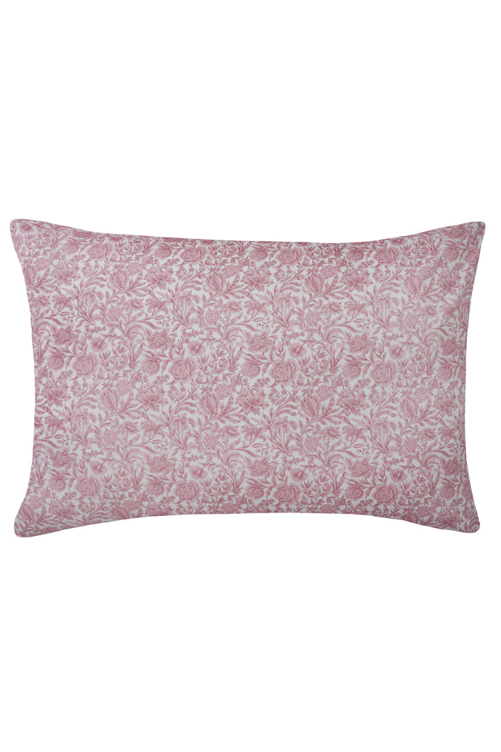 Pillowcase made with Liberty Fabric SAMBOURNE PINK