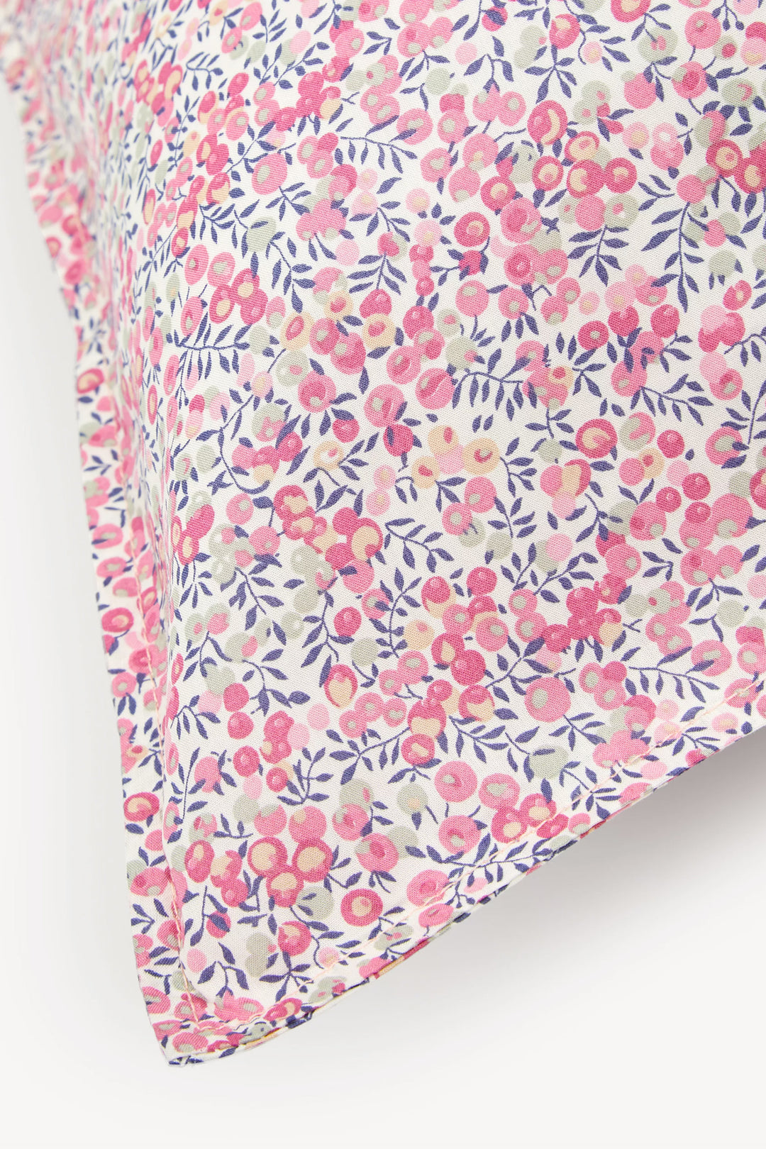 Pillowcase made with Liberty Fabric WILTSHIRE BUD MAGENTA