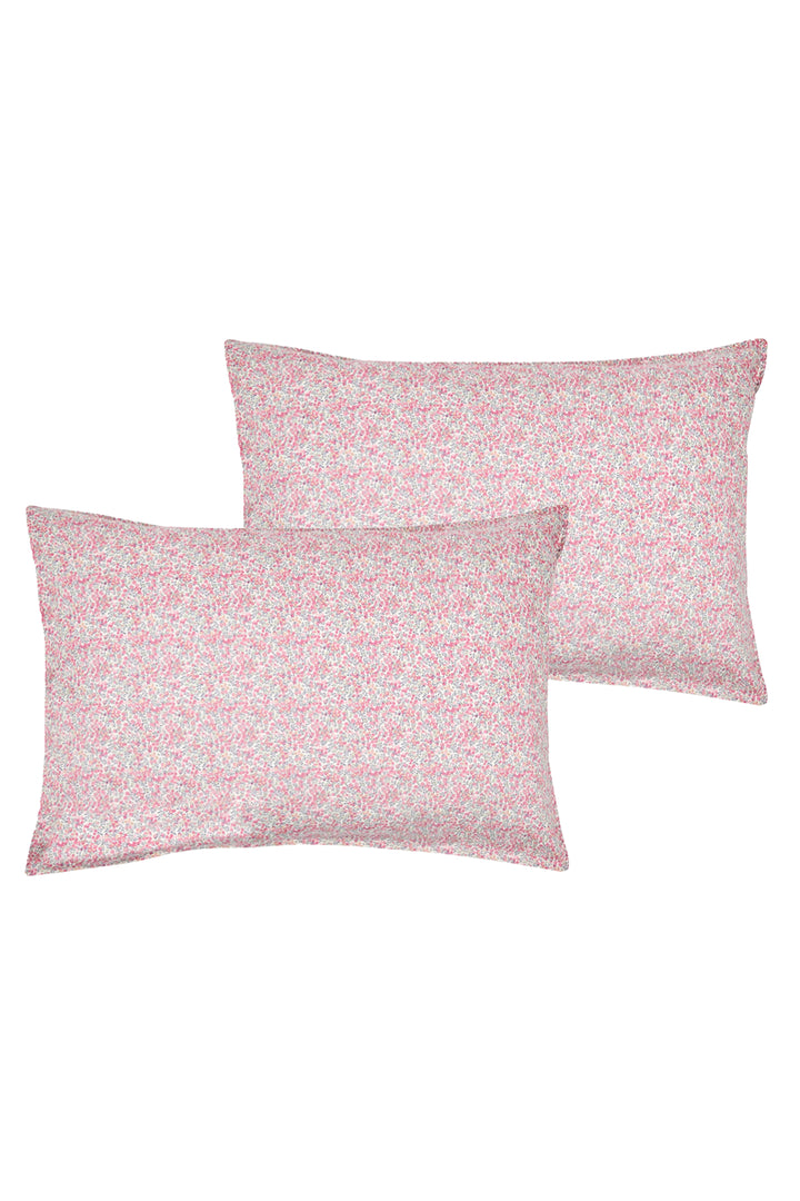 Pillowcase made with Liberty Fabric WILTSHIRE BUD MAGENTA