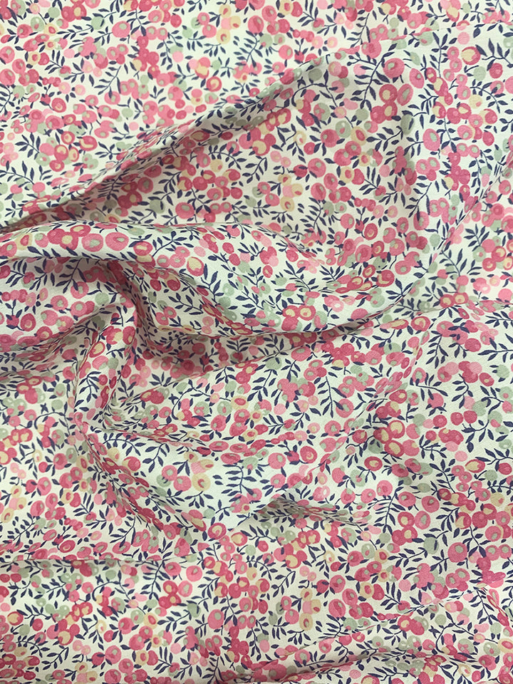 Liberty Fabric Tana Lawn® Cotton WILTSHIRE BUD MAGENTA