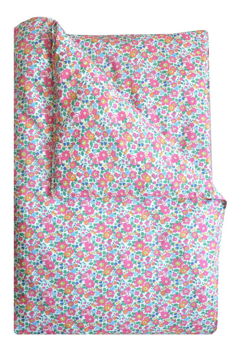 Bedding made with Liberty Fabric BETSY DEEP PINK - Coco & Wolf