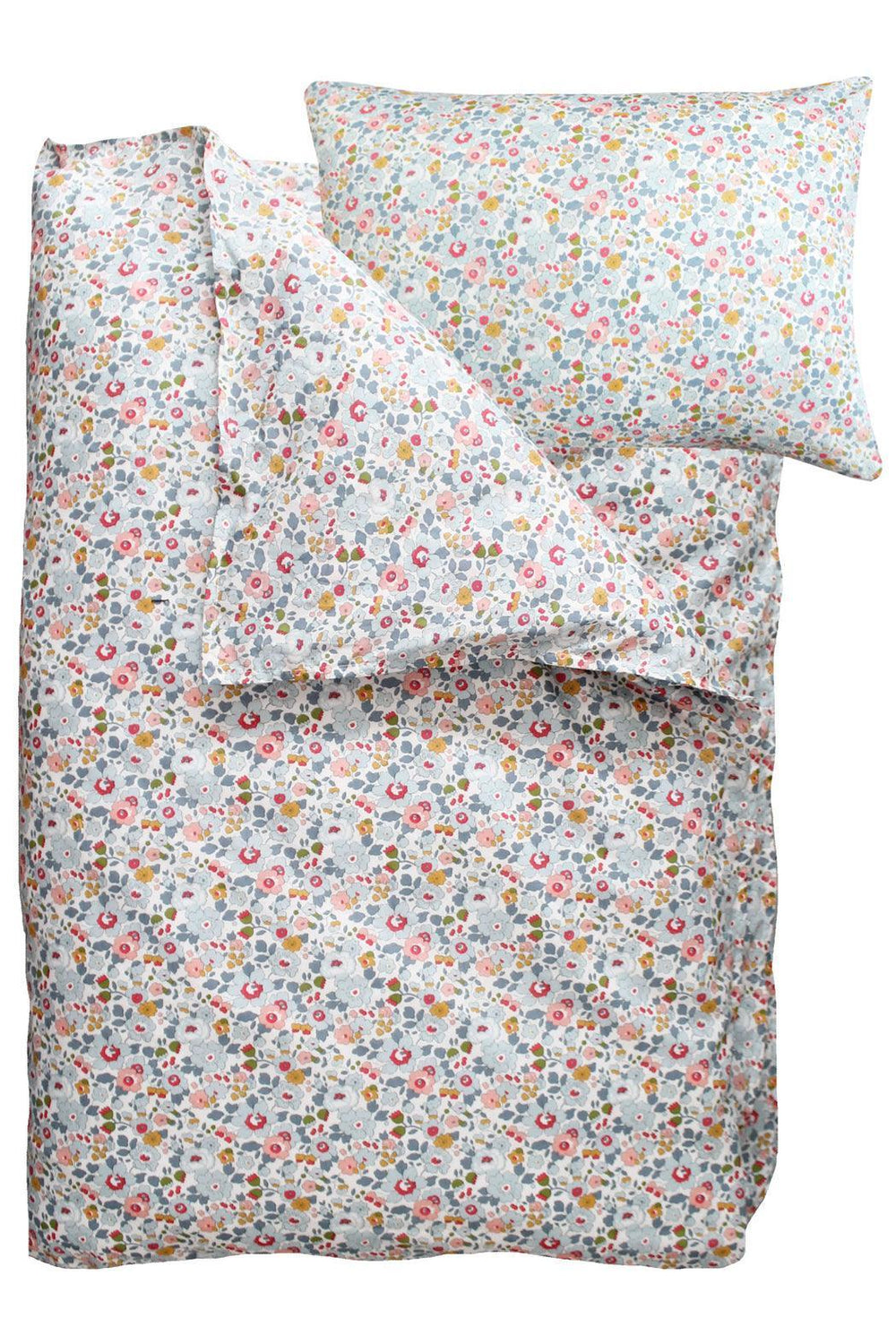 Duvet Set made with Liberty Fabric BETSY GREY - Coco & Wolf