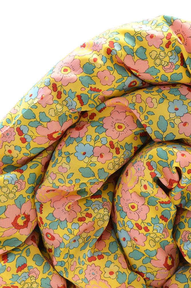 Bedding made with Liberty Fabric BETSY SUNFLOWER - Coco & Wolf