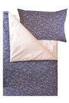 Bedding made with Liberty Fabric DONNA LEIGH PURPLE & CAPEL PINK - Coco & Wolf