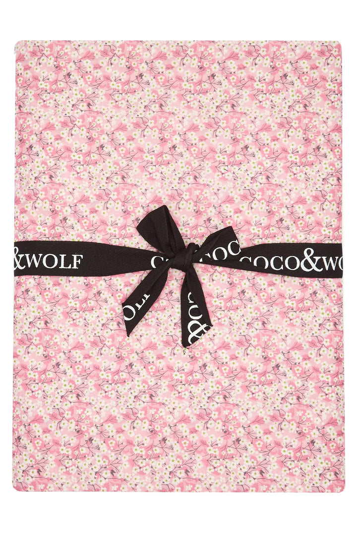 Bedding made with Liberty Fabric MITSI VALERIA PINK - Coco & Wolf