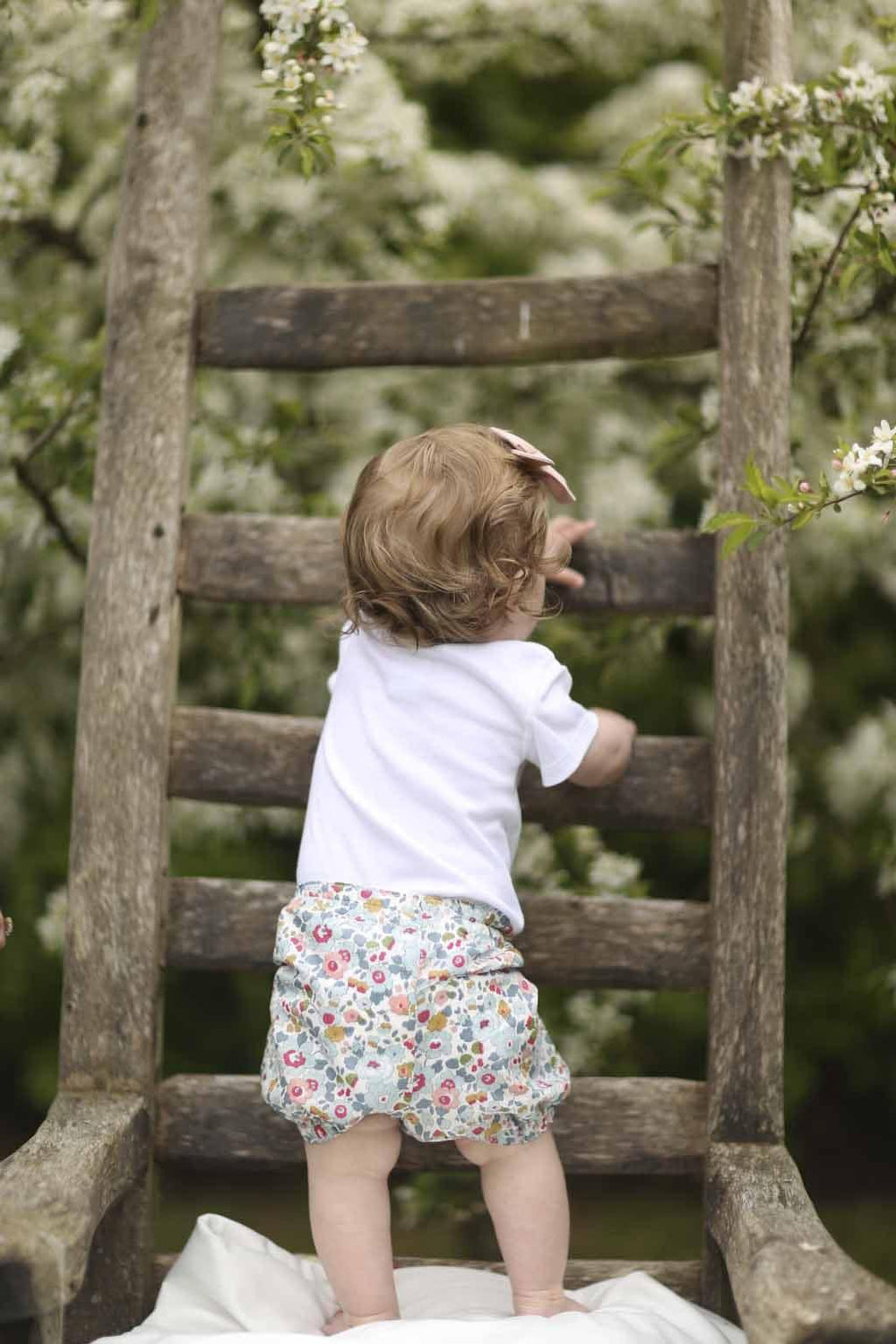 Bloomers made with Liberty Fabric BETSY GREY - Coco & Wolf