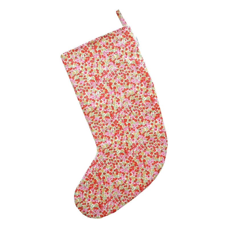 Christmas Stocking made with Liberty Fabric WILTSHIRE STAR - Coco & Wolf