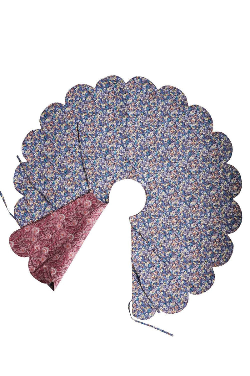 Coco & Wolf Christmas Tree Skirt made with Liberty Fabric Emma Etoile
