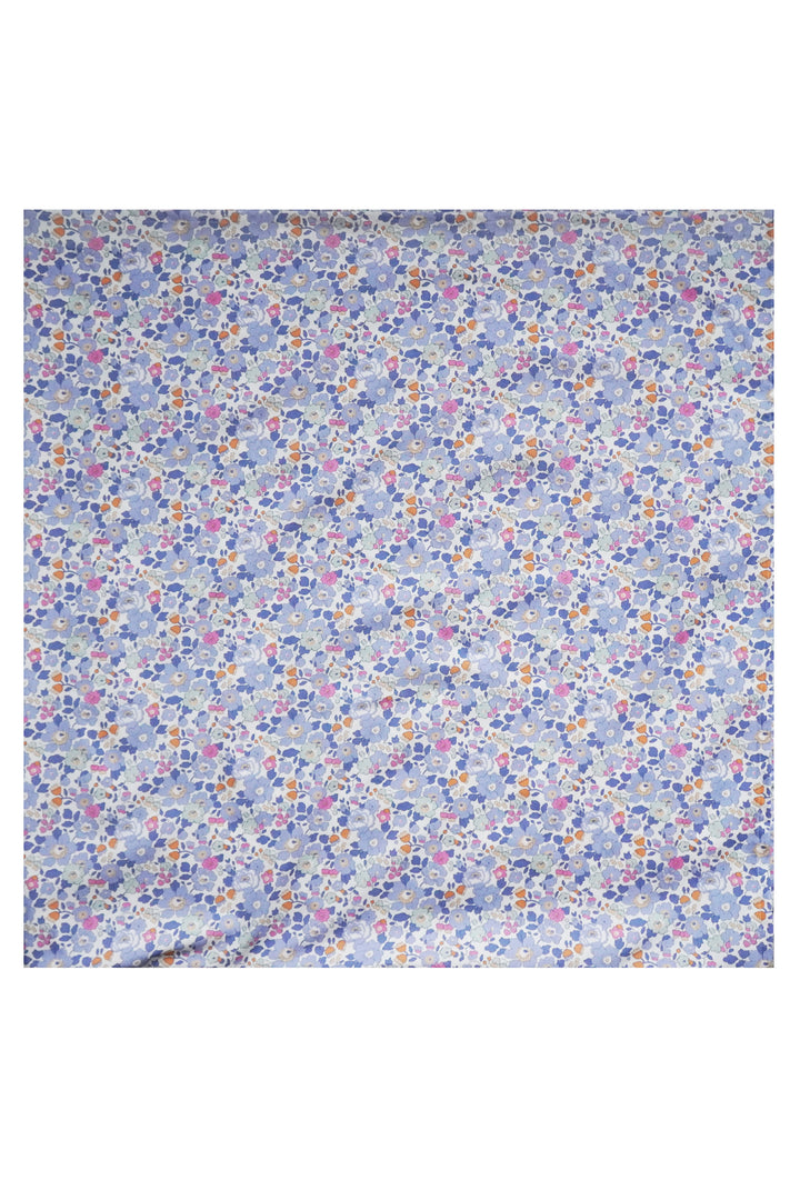 Tablecloth made with Liberty Fabric BETSY LAVENDER BLUE