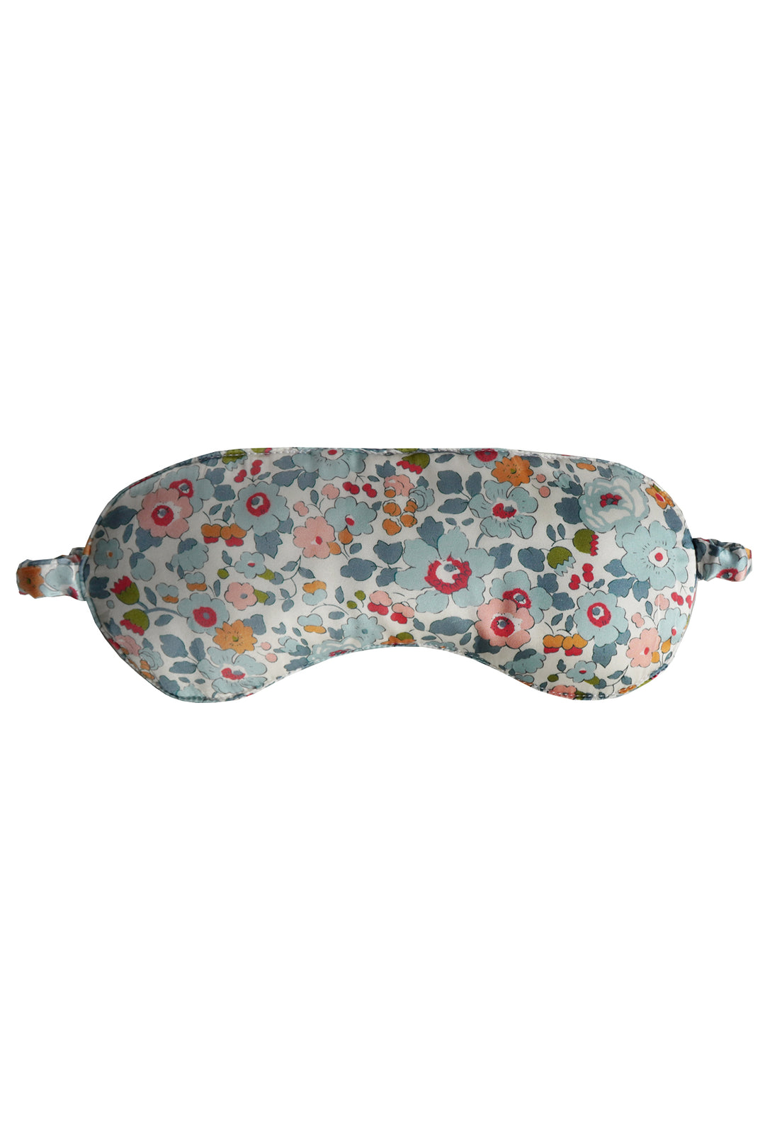 Silk Eye Mask made with Liberty Fabric BETSY GREY