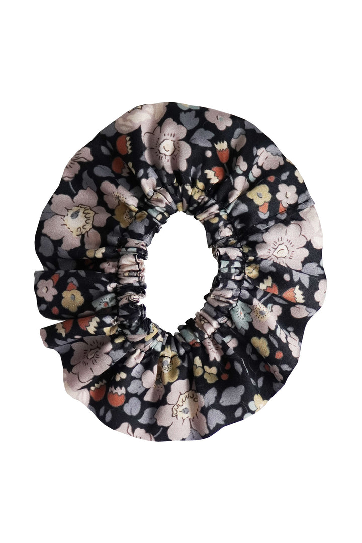 Silk Hair Scrunchie made with Liberty Fabric BETSY FIELD