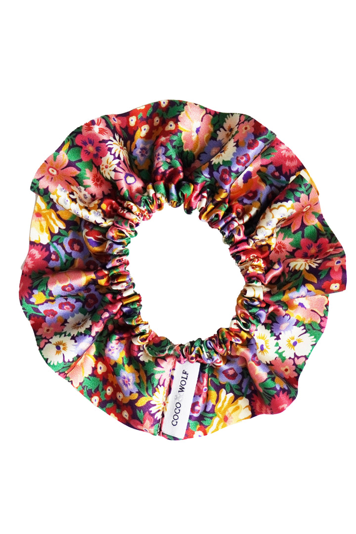 Silk Hair Scrunchie made with Liberty Fabric THORPENESS