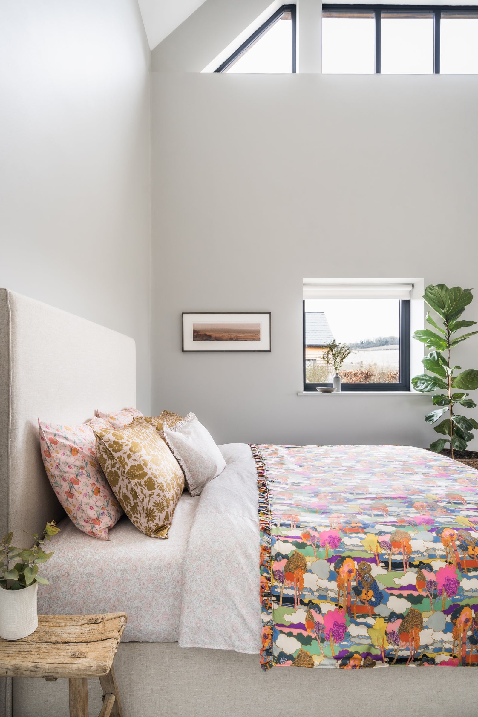 Complete Bedding Set made with Liberty Fabric BETSY LACE