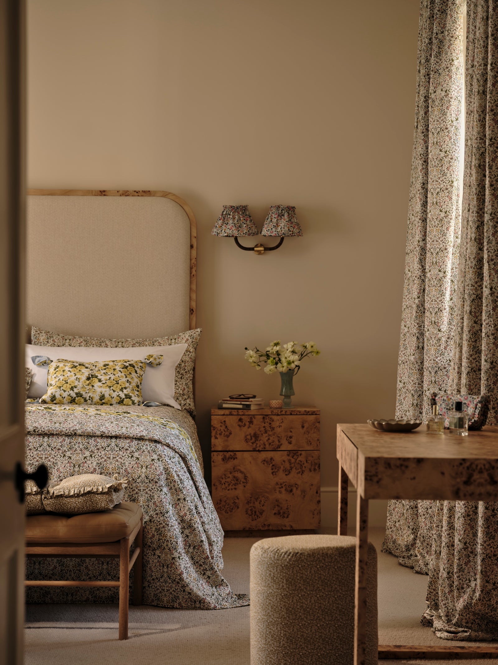 Complete Bedding Set made with Liberty Fabric TAPESTRY