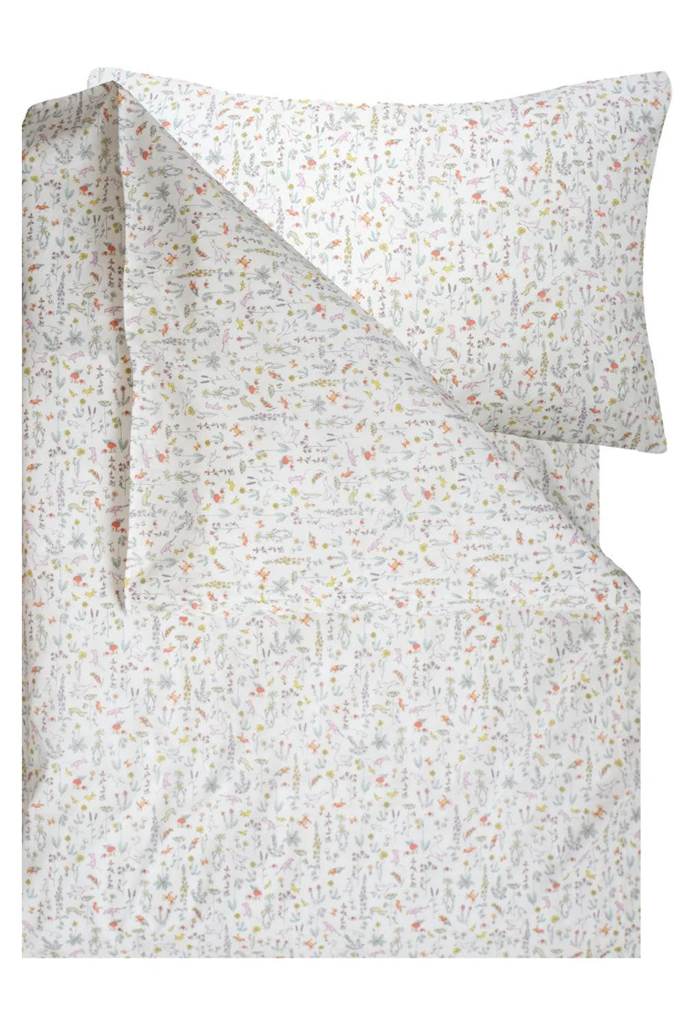 Complete Bedding Set made with Liberty Fabric THEO PINK