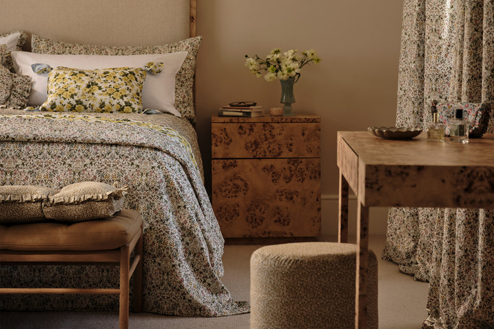 Bedding made with Liberty Fabric TAPESTRY