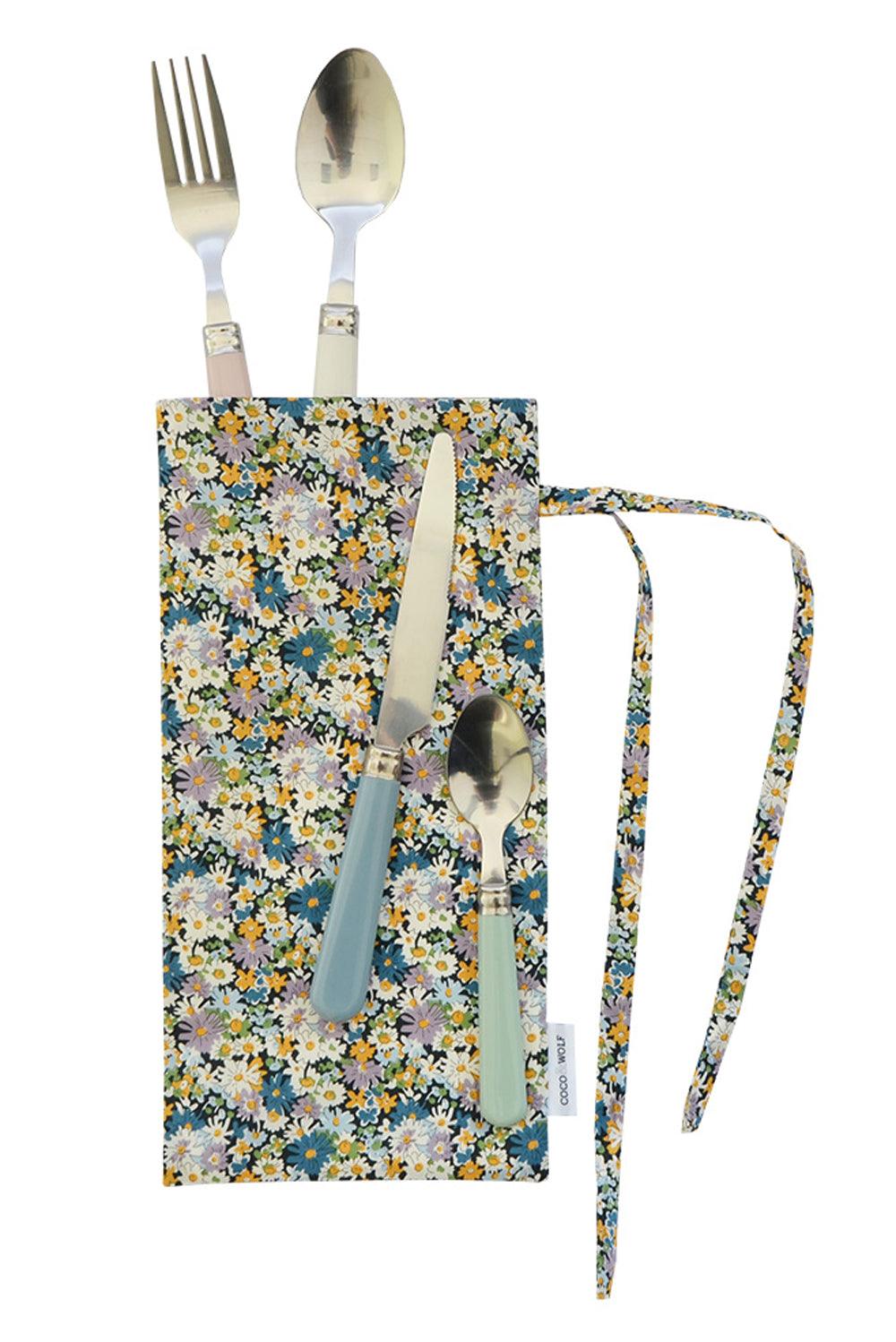 Cutlery Bag made with Liberty Fabric LIBBY - Coco & Wolf